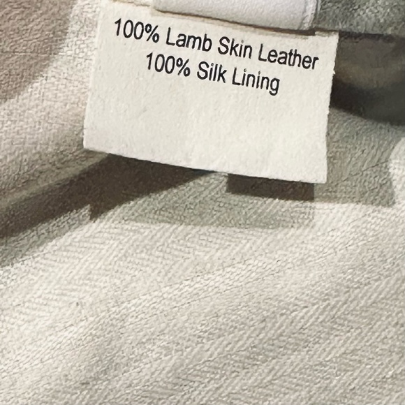 🧥💎 CHRIS BENZ Lambskin Leather Jacket Runway Statement Piece, Yellow Utility 6 - Picture 5 of 6